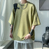 Herren Sommer Qualität T-Shirts Manuelle Naht Harajuku Lässiges T-Shirt Für Männer 2023 Neu Neutral Oversize T-Shirts Kurzarm Oberteile