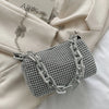 Women's bag 2024 New Rhinestones Handbags  for Women Bags Diamonds Shoulder Bag Purse Ladies Female Crossbody Bag Shining Bag