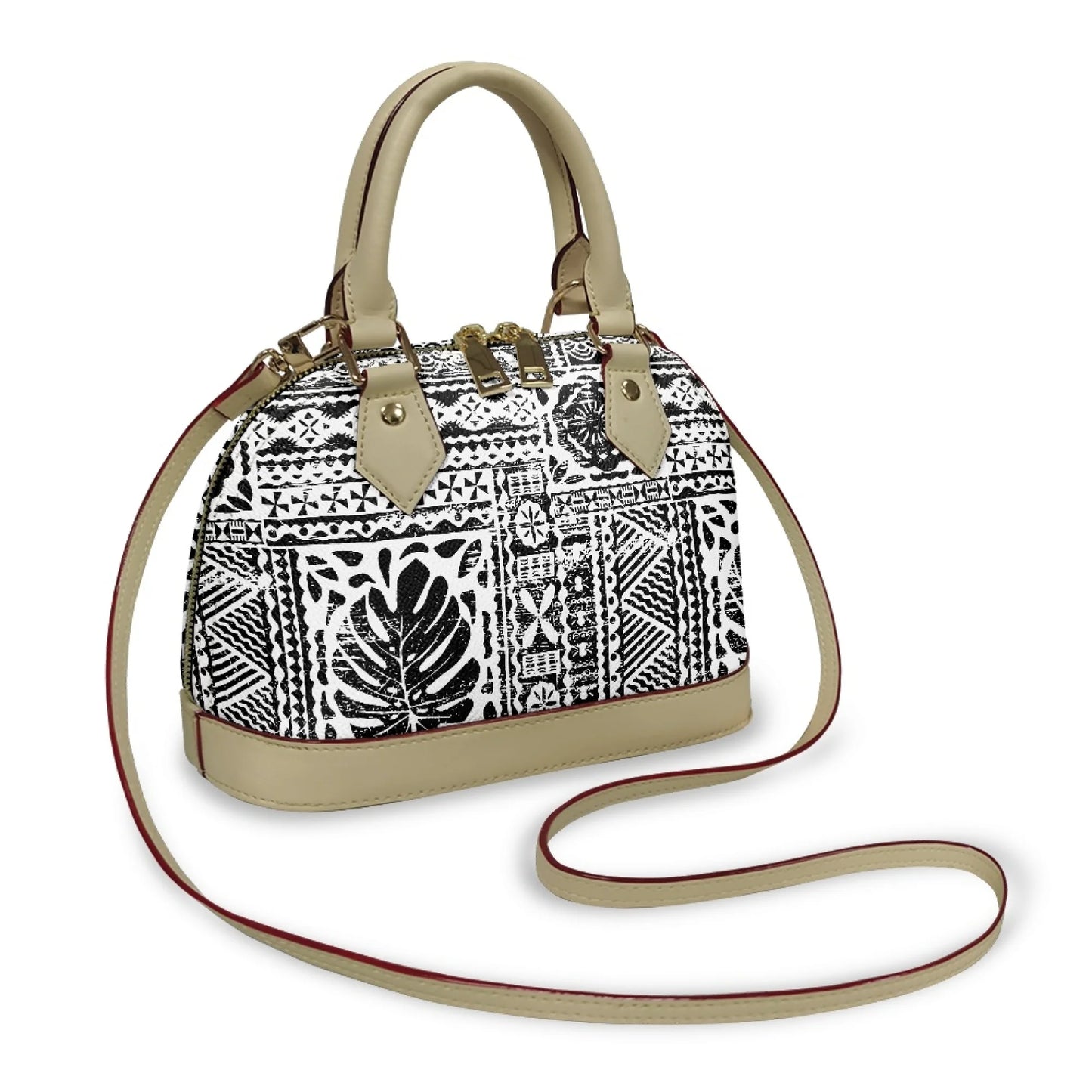 Polynesische Damen-Umhängetasche 2025 Neues Design Samoa-Musterdesign Maßgeschneiderte Damenhandtasche Party Quadratische Umhängetasche