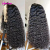 22Inch Vietnamese Hair 250 Density Kinky Curly Transparent 13x4 Lace Front Wig 13x6 Lace Frontal Human Hair Wigs Remy For Women