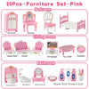 1:12 Puppenhaus Eiswagen Babybett Simulation Miniatur Szene Display Dessertauto Etagenbett Badezimmer Küche Spielzeug für Mädchen