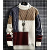 2023 New Men's Sweater Autumn Winter Japanese Style Knitted Trendy Pullovers Basic Killer Whale Cardigan Fashion