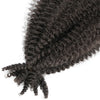 24 Zoll Kinky Afro Springy Braiding Crochet Hair 18 Zoll Marley Kinky Crochet Braids Hair Soft Afro Kinky Twist Crochet Braid Hair