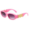 New Retro Irregular Square Sunglasses for Women Men Fashion Designer Small Frame Sun Glasses Trending Product Shades UV400