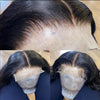 Peruanisches Haar 4x4 Lace Closure Vorgezupft Glattes Haar 13x4 HD Transparente Lace Frontal 100% Echthaar Natürlicher Haaransatz