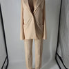 CM.YAYA Elegant Solid Blazer Suit and Pants Two 2 Piece Set  Women 2023 Autumn Winter Classic OL Street Outfit Tracksuit