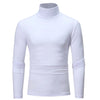 Thermal Underwear Tops Men Winter Clothes Thermal Shirt Autumn Men's Winter Tights High Neck Thin Slim Fit Long Sleeve T-shirt