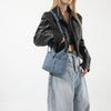 PU Square Compact Shoulder and Crossbody Bags Zipper Unique Design High Quality Hand Bags for Women 2025 Designer Style Bolso