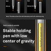 DELI Metal Sign Pen 0.5mm Gel Ink Pens Golden Silver Color Metallic Writing Pen Office Supplies