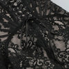 XIAOTANG Elegantes Trägerloses Spitzenkleid für Damen, sexy, modisch, schulterfrei, unregelmäßig gerafft, Bodycon, Nachtclub-Partykleid