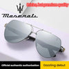 MASERATI Luxury Sunglasses Nylon Sunglasses UV400 Sunglasses for Driving Cycling Beach Outdoor for Men Women Trendy Design