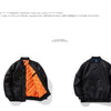 Bomber Jacket Men Women Spring Autumn Solid Pilot Jacket Military Flight Baseball Coat Male Fashion Army Green Windbreaker