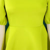 Elegant Party Dress for Woman 2024 Modern O Neck Short Sleeve High Waisted A Line Mid Calf Luxury Birthday Dinner Vestidos Mujer