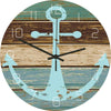 Lustige Frosch Acryl Wanduhr Strand Seestern Schallplatte Marmor Katze Retro Wanddekoration Uhren für Wohnzimmer Schlafzimmer Büro Zuhause