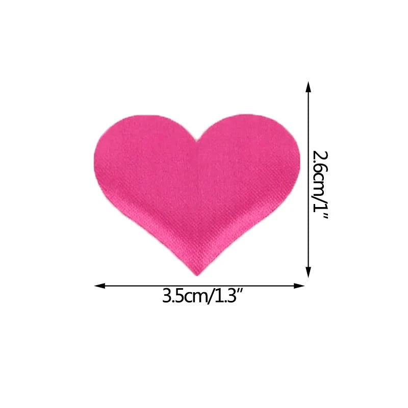 100/200 Stück künstliche Liebe Herz Blütenblätter Valentinstag Hochzeit Party Konfetti Blütenblätter Schwamm Satin Stoff Tisch Bett Dekorationen