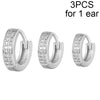 CRMYA Gold Silber gefüllt 16mm 14mm 12mm Blumen baumelnde Ohrringe Zirkonia Creolen für Damen Mädchen Schmuck Großhandel