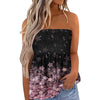 2022 Women Sexy Tube Top Summer Women Casual Tank Crop Tops Solid Color Elastic Design Backless Breathable Strapless Tops