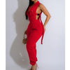 Jumpsuits für Damen 2024 Sommer Sexy Spicy Girl Seitenknopf Reißverschluss Ärmellos 4 Taschen Jumpsuit Streetwear Fashion Overalls