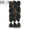 26Inch Vixen Crochet Bulk Hair Synthetic Jumbo Braids Fluffy Yaki Straight Crochet Hair Afro Kinky Curly Braiding Hair Extension