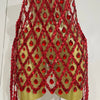 Sexy Sparkly Sequin Diamond Mesh Transparent Two Piece Set Women Celebrate Evening Party Birthday Dress Stage Photo Shoot Wear