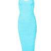 New 2024 Women Sexy Celebrity Midi Red White HL Elastic Bandage Dress Spaghetti Strap Club Bodycon Party Dress Wholesale HL434