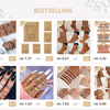 3Pcs/set 12 Zodiac Sign Necklace For Women 12 Constellation Pendant Chain Choker Birthday Jewelry With Cardboard Card