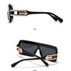 Modern Luxurious Sunglasses for Men Women Square Gradient Designer Unisex Brand Glasses Glamour Fashion Shades UV400