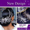 YouLaPan HP500 Rhinestone Bridal Headband Tiara Wedding Hair Accessories Luxury Bride Headpiece Pageant Headdresses Hair Jewelry