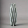 1Pc Diamond Plastic Vase Imitation Ceramic Flower Pot Thick And Durable Suitable For Living Room Bedroom Home Holiday Decoration