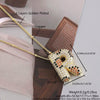 MHS.SUN Neue Leopard Bubble Buchstabenkette Vergoldet Chunky Bubble Zirkon 26 Initialen Anhänger Halskette Frauen Modeschmuck