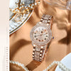 OLEVS Original Diamond Watch for Women Fashion Elegant Stainless Steel Waterproof Quartz Wristwatch Luxury Ladies Dress Watches