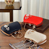 2025 Neue Damen Handgemachte Blumen Clutch Handtaschen Hochzeit Abend Geldbörsen Party Dinner Handtasche Für Damen 4 Farben