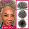Synthetic Afro Puff Drawstring Ponytail Hair Bun 10 Inch Short Afro Kinkys Curly Afro Bun Extension Hairpieces Large Size