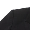TWOTWINSTYLE Patchwork-Diamanten rückenfreier Blazer für Damen mit gekerbtem Kragen, langen Ärmeln, gespleißten Knöpfen, schickem Damen-Stil