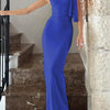 Hugcitar Fashion Solid O Neck Sleeveless Patchwork Sexy Bodycon Maxi Prom Dress Summer Women Clothes Party Festival Club Y2K
