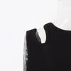 Casual white cut t shirt women round neck sleeveless korean slim t shirts women clothing 2023 summer fashion