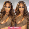 360 HD Lace Frontal Perücken 4/27 Highlight Perücke Body Wave 13×6 13X4 Lace Front Perücken für Frauen Echthaar Loose Wave Virgin Brazilian