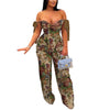 Two Pieces Women Pant Sets Print Matching Set Drawstring Pockets Sleeveless Top Elastic Waist Pants Slim Fit Casual 2026 Spring