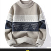 Fall Mens Christmas Cashmere Sweater O Neck Men Tops Quality Male Pullover Sweaters Thick Warm Pull Homme 2023