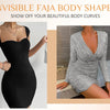 Women's Lace-Trimmed Shapewear Bodysuit - Tummy Control Corset with Adjustable Straps & Zipper, Black, Comfortable Waist Trainer