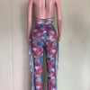 Bra+tassel Pants Suit  2 Piece Set Women Hot Pink Swimsuit Mesh Bathing Suit Sexy Matching Swimwear Viquinis Mujer 2022
