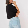 Cotton Women Short Sleeve Dance Running Clothes Yoga Fitness Crop Top  Navel Baring New Sport T-shirt Loose Gym Workout Shirts