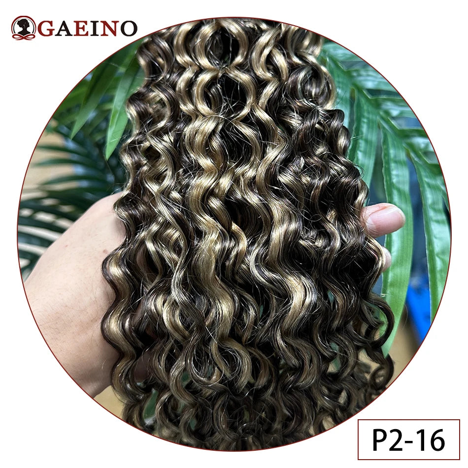 Tape In Hair Extensions Water Wave Real Human Hair 2# Dark Brown Natural Cural Tape On Hair Ectensions Skin Weft Hairpiece 2G/Pc