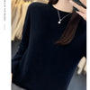 New cashmere sweater women's sweater in autumn and winter 100% merino wool fashion O-neck autumn warm pullover top