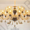 Kronleuchter Wohnzimmer Groß Luxus Kristall Lampe Esszimmer Schlafzimmer Dekoration Französischer Retro Kronleuchter Beleuchtung