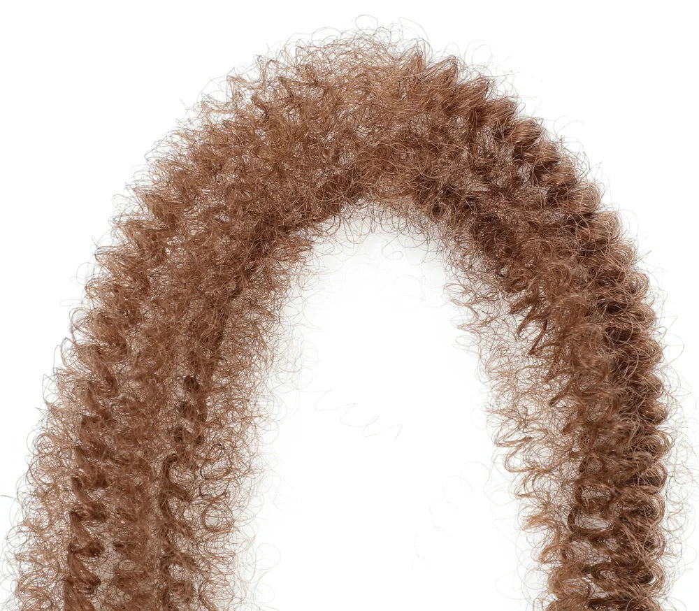 24 Zoll Kinky Afro Springy Braiding Crochet Hair 18 Zoll Marley Kinky Crochet Braids Hair Soft Afro Kinky Twist Crochet Braid Hair