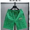 Neue Mode gestrickte Shorts Herren Bequemer elastischer Bund Kleidung Männliche atmungsaktive kurze Hosen Übergröße
