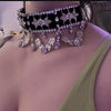 Modische Kristall-Strass-Choker, Samt-Statement-Halsketten für Damen, Collares, Schmuck, Partygeschenk
