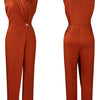 Wmstar Women's Jumpsuits One Piece Outfits Sleeveless Solid Office Lady Summer Sexy Playsuits Overalls Wholesale Dropshipping