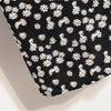 Damen Minikleider Sommer Mode Damenkleider Bedruckte Chiffonkleider mit Blumenmuster, gerafft, plissiert, kurze Puffärmel, Freizeitkleid